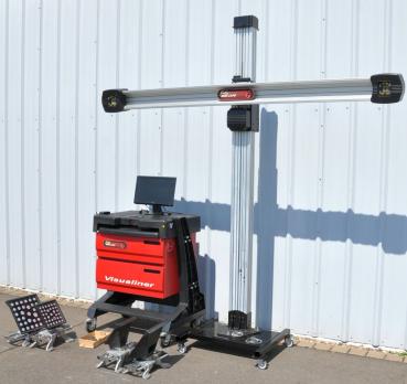 Preview: John Bean Visualiner 3D2 Lift Achsvermessung MOBIL Daten 2024 3D Achsmessstand
