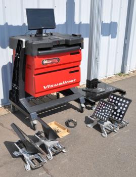 John Bean Visualiner 3D2 Lift Achsvermessung MOBIL Daten 2024 3D Achsmessstand