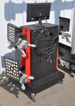 John Bean Visualiner 3D2 Lift Achsvermessung MOBIL Daten 2024 3D Achsmessstand