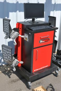 John Bean Visualiner 3D2 Lift Achsvermessung MOBIL Daten 2024 3D Achsmessstand