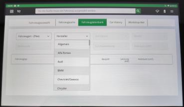 Hella Gutmann Mega Macs X Diagnosegerät Update 79 OBD Tester Tablet VCI OBD Tool