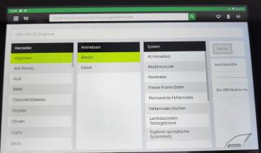 Hella Gutmann Mega Macs X Diagnosegerät Update 79 OBD Tester Tablet VCI OBD Tool
