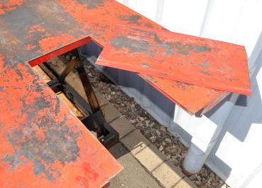 Motorradhebebühne Werther 258 IP Montagerampe Zweirad Hebebühne Hublift Zweirad