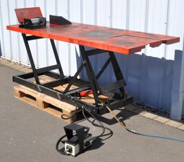 Motorradhebebühne Werther 258 IP Montagerampe Zweirad Hebebühne Hublift Zweirad
