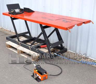 Motorradhebebühne 500Kg Montagerampe Zweirad BIKE Rasentraktor Hebebühne
