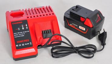 Preview: MILWAUKEE Akku Kartuschenpresse C18 PCG 18 Volt 400 + 600ml Folienbeutel 310ml