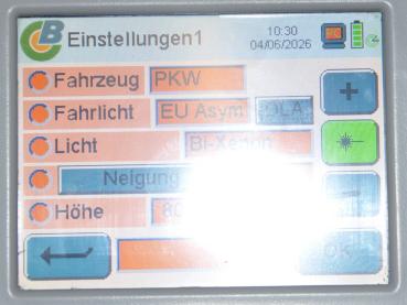 Beissbarth MLD 815 Scheinwerfereinstellgerät Lichteinstellgerät Lasereinheit