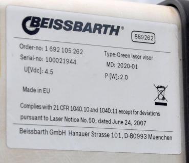 Preview: Beissbarth MLD 815 Scheinwerfereinstellgerät Lichteinstellgerät Lasereinheit