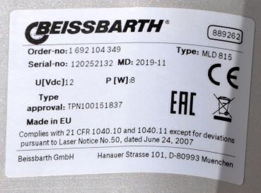 Beissbarth MLD 815 Scheinwerfereinstellgerät Lichteinstellgerät Lasereinheit