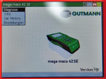 Diagnosegerät Hella Gutmann Mega Macs MM42 SE Update V74 OBD Tester VCI Docking