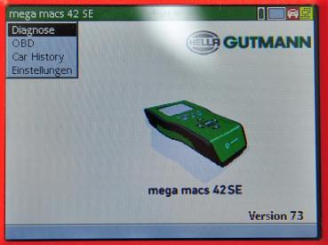 Diagnosegerät Hella Gutmann Mega Macs MM42 SE aktuell V73 OBD Tester VCI Docking
