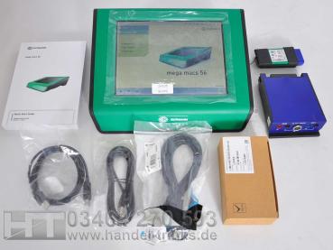 NEU Hella Gutmann Mega Macs MM56 + MT 56 Diagnosegerät Update V80 Tester VCI OBD