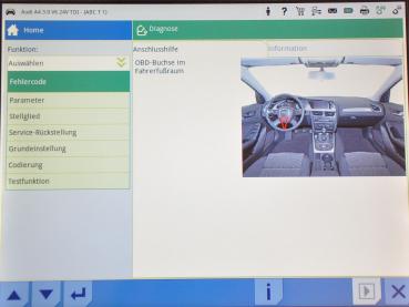 Hella Gutmann Mega Macs MM56 Diagnosegerät aktuell Update V82 OBD Tester HG VCI