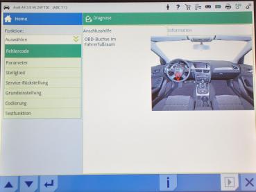 Hella Gutmann Mega Macs MM56 Diagnosegerät Update V80 OBD Tester VCI