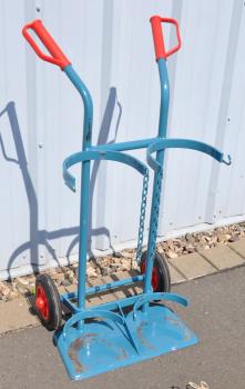 Preview: NIES 2 x 20L Flaschenwagen Gasflaschenwagen Acetylen Sauerstoff von Rothenberger