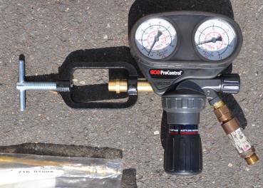 NIES 2 x 20L Flaschenwagen Gasflaschenwagen Acetylen Sauerstoff von Rothenberger