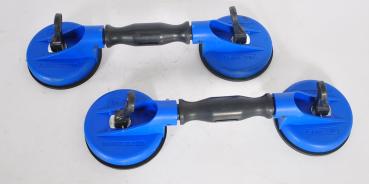 2 x Doppelgelenksaugheber 50 KG PMA / VERIBOR Glassauger Glasheber Vakuumheber