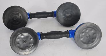 2 x Doppelgelenksaugheber 50 KG PMA / VERIBOR Glassauger Glasheber Vakuumheber