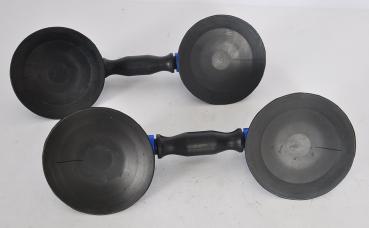 2 x Doppelgelenksaugheber 45 KG PMA / VERIBOR Glassauger Glasheber Vakuumheber