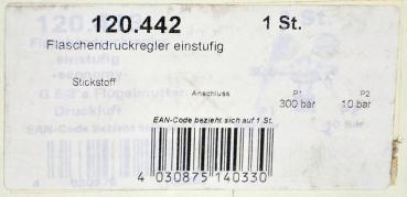 Flaschendruckminderer 300 BAR Stickstoff MIG MAG Druckminderer Wartungseinheit