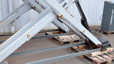 Rotary Lift Scherenhebebühne 3,5t Hebebühne Nachhub Achsspiel Rüttler Achsmessen