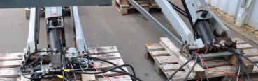 Rotary Lift Scherenhebebühne 3,5t Hebebühne Nachhub Achsspiel Rüttler Achsmessen