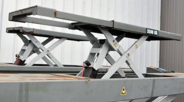 Rotary Lift Scherenhebebühne 3,5t Hebebühne Nachhub Achsspiel Rüttler Achsmessen