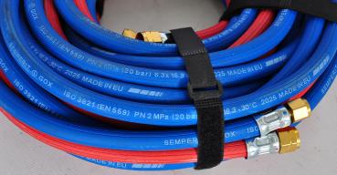 Preview: Semperit GOX Zwillingsschlauch Sauerstoff Acetylen ISO 3821 Autogenschlauch