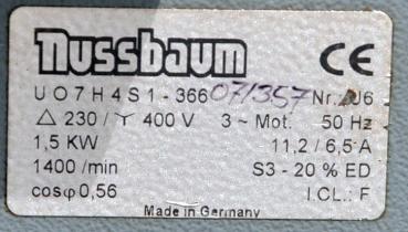 Nussbaum ATT Hydraulikaggregat HL 2.30 für 2 Säulen Hydraulik Hebebühnen
