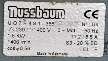 Nussbaum Hydraulikaggregat SPL 3000 2 Säulen Hydraulik Hebebühnen ATT Hubbühne
