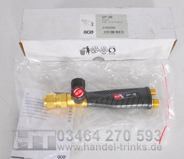 GCE U7-20 Schweissbrenner Schneidbrenner Autogen Griffstück Sauerstoff Acetylen
