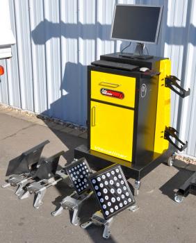 John Bean Visualiner 3D2 Lift Achsvermessung MOBIL Daten 2024 3D Achsmessstand
