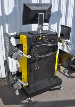 John Bean Visualiner 3D2 Lift Achsvermessung MOBIL Daten 2024 3D Achsmessstand