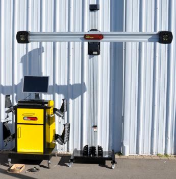 Preview: John Bean Visualiner 3D2 Lift Achsvermessung MOBIL Daten 2024 3D Achsmessstand