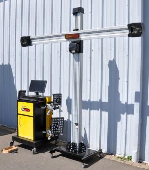 Preview: John Bean Visualiner 3D2 Lift Achsvermessung MOBIL Daten 2024 3D Achsmessstand
