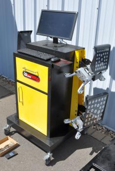 John Bean Visualiner 3D2 Lift Achsvermessung MOBIL Daten 2024 3D Achsmessstand