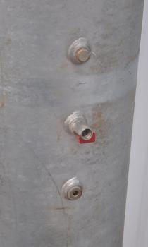 VIG Druckluft Kompressor Behälter 90 Liter 11 bar Druckluftbehälter Kessel