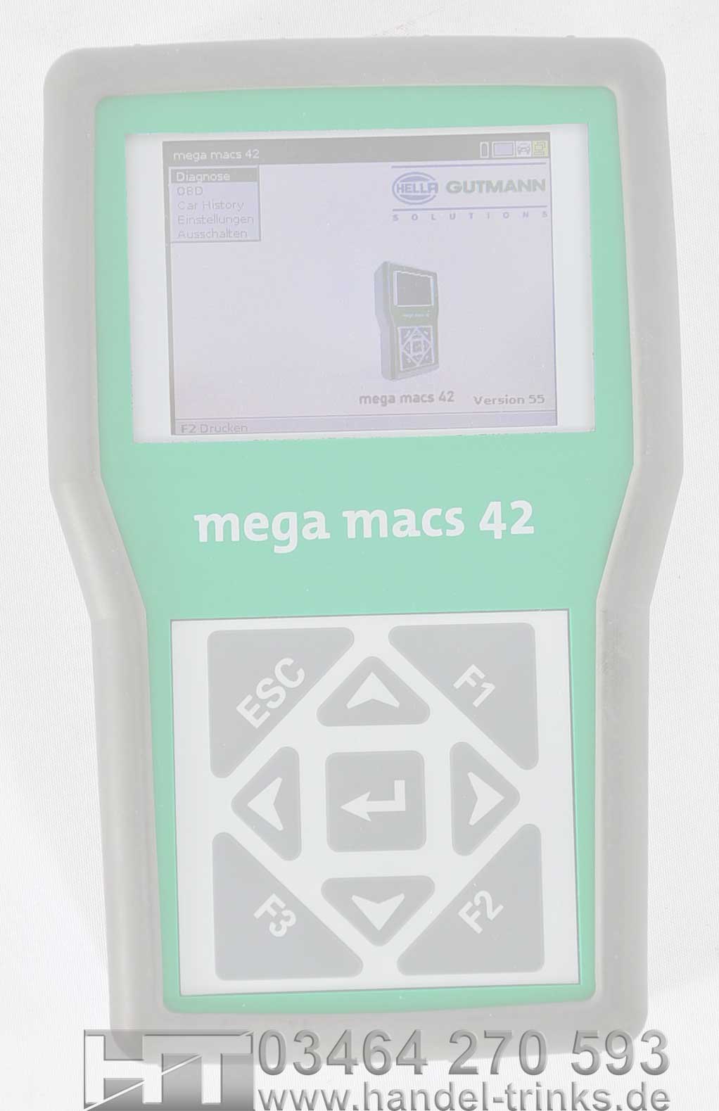 Hella Gutmann Mega Macs MM 42 Diagnosegerät Fehleranalyse Kostenvoranschlag 