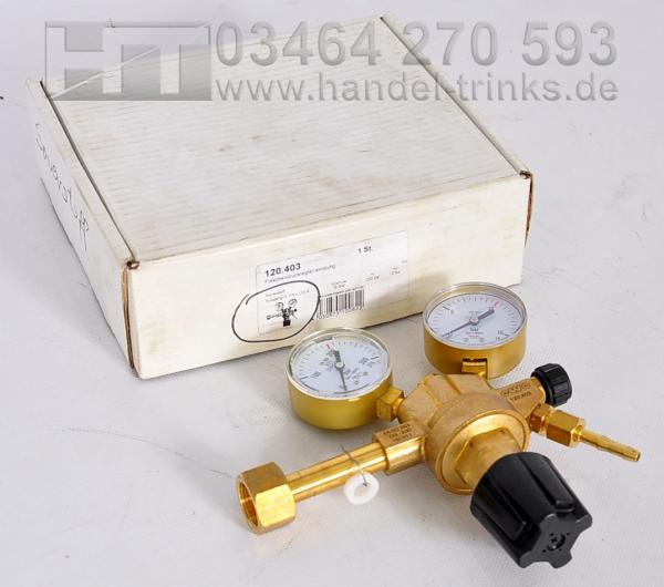 EWO 120.403 Flaschendruckminderer Sauerstoff Formiergas Schneidbrenner Autogen