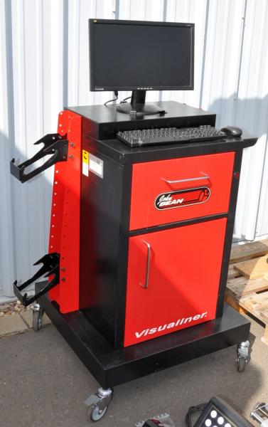 3D Achsmessstand John Bean Visualiner V3D Lift Achsvermessung Daten 2025