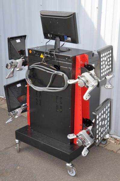 3D Achsmessstand John Bean Visualiner V3D Lift Achsvermessung Daten 2025