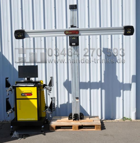 3D Achsmessstand John Bean Visualiner V3D Lift Achsvermessung Daten 2025