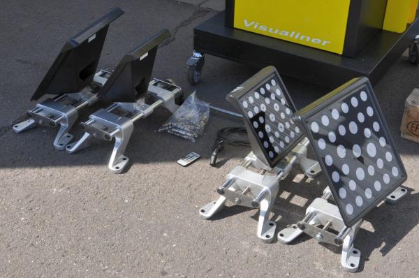 3D Achsmessstand John Bean Visualiner V3D Lift Achsvermessung Daten 2025