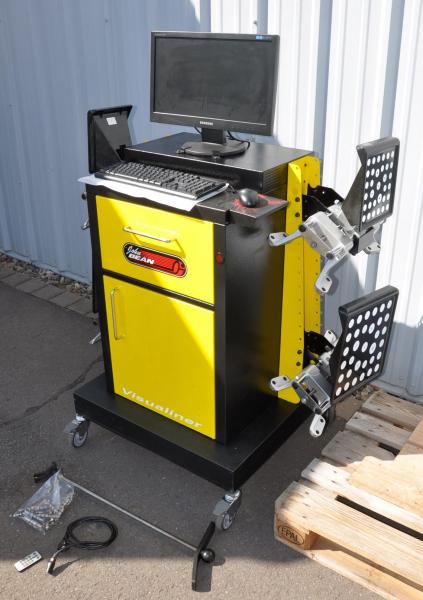 3D Achsmessstand John Bean Visualiner V3D Lift Achsvermessung Daten 2025