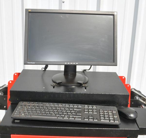 John Bean Visualiner 3D2 Achsvermessung Daten 2025 3D Achsmessstand Wandmontage