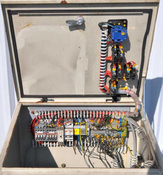 Bedienpult Zippo 8090 Scherenhebebühne hydraulische Hebebühne Hydraulikaggregat