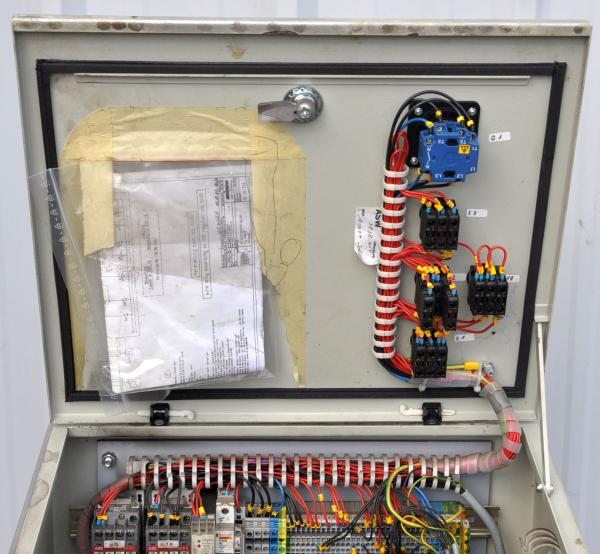 Bedienpult Zippo 8090 Scherenhebebühne hydraulische Hebebühne Hydraulikaggregat