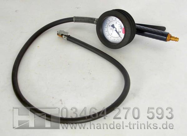 Blitz Reifenbefüller 12 bar Handfüllmesser Luftdruckprüfer Befüller Wika