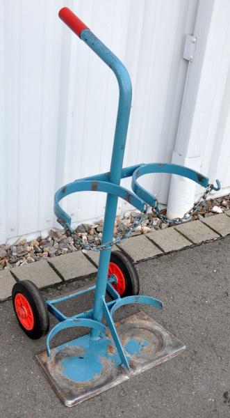 Flaschenwagen NIES 2 x 20L Gasflaschenwagen Acetylen Sauerstoff von Rothenberger