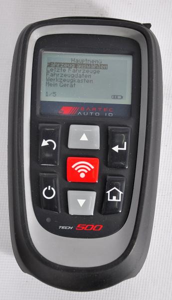 Bartec Tech 500 TPM Reifendruckkontrolle Programmierung RDKS Diagnosegerät